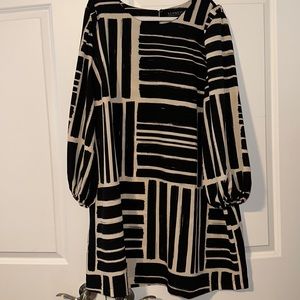 ELOQUII WEAR TO WORK MIDI DRESS LONG SLEEVE SIZE 24W